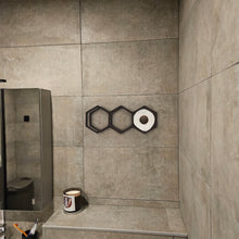 Įkelti vaizdą į galerijos rodinį, Sieninis Medinis WC Popieriaus Laikiklis, Praktiškas Vonios Kambario Aksesuaras, Ranku Darbo Tualetinio Popieriaus Laikiklis
