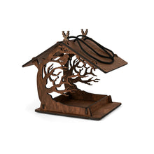 Įkelti vaizdą į galerijos rodinį, Medinė Lesyklėlė "Paukštis", Rankų Darbo Sodo Paukščių Namelis
