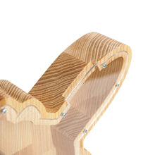 Įkelti vaizdą į galerijos rodinį, Personalizuota Medinė Lėktuvo Taupyklė, Puiki Dovana Vaikų Krikštynoms, Gimtadieniui ar Kalėdoms, Vardinė Taupyklė Ir Kambario Dekoracija
