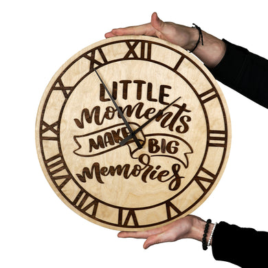 Apvalus medinis laikrodis, Modernus laikrodis