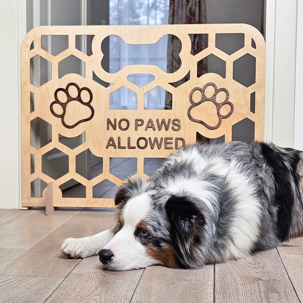 Rankų Darbo Mediniai Varteliai Šunims, Personalizuotas Barjeras Augintiniams