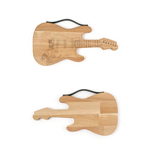 Įkelti vaizdą į galerijos rodinį, Pjaustymo Lenta - Medinė Pjaustymo Lenta &quot; Gitara &quot;(Galimas Graviravimas)
