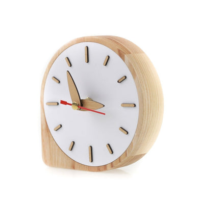 Laikrodis - Medinis Lašo Formos Laikrodis