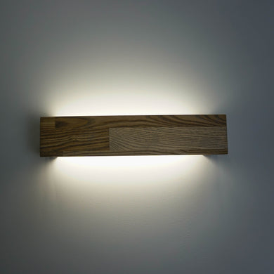 LED Sieninė Lempa, Modernus Medinis Sieninis Šviestuvas