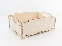 Įkelti vaizdą į galerijos rodinį, Medinė dėžė - Medinė Sandėliavimo Dėžė

