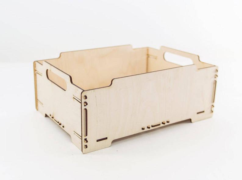 Medinė dėžė - Medinė Sandėliavimo Dėžė