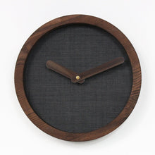 Įkelti vaizdą į galerijos rodinį, Laikrodis - Medinis Apvalus Laikrodis (Pilka Medžiaga)
